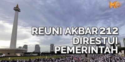 Reuni Akbar 212 Direstui Pemerintah