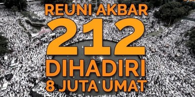 REUNI AKBAR 212 TAHUN 2018 DIHADIRI 8 JUTA UMAT (Full Video)