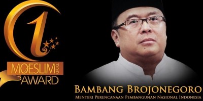 GOVERNANCE AWARD: Menteri Perencanaan Pembangunan Nasional, Bambang Brodjonegoro