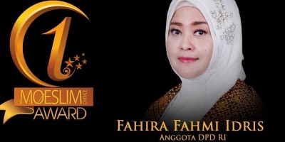 DEMOCRACY AWARD: Anggota DPD RI, Fahira Fahmi Idris