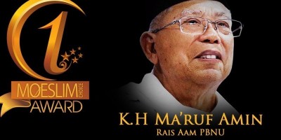 INSPIRATION AWARD: Rais Aam PBNU, Kiai Haji Ma'ruf Amin