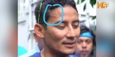 Ada Lafadz Allah Di Dahi Sandiaga Uno