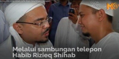 Ini Doa HRS Untuk Ustadz Arifin Ilham Yang Dihapus Instagram