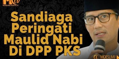 Sandiaga Peringati Maulid Nabi Di DPP PKS