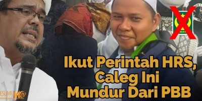 Ikut Perintah HRS, Caleg Ini Mundur Dari PBB