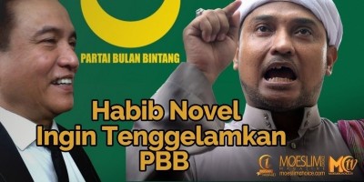 Habib Novel Ingin Tenggelamkan PBB