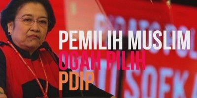 Pemilih Muslim Ogah Pilih PDIP