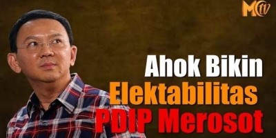 AHOK DATANG PDIP TENGGELAM