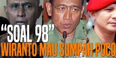 Soal 98, Wiranto Mau Sumpah Pocong