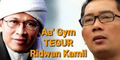 Aa' Gym Tegur Ridwan Kamil