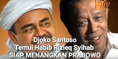 Djoko Santoso Temui Habib Rizieq Sihab