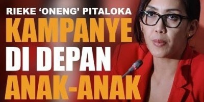 DIAH 'ONENG' PITALOKA BERANINYA KAMPANYE DEPAN ANAK ANAK