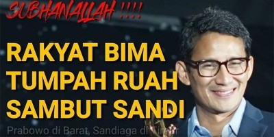 Tumpah Ruah Sambut Sandi