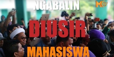 Ngabalin Diusir Mahasiswa