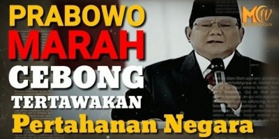 PRABOWO MARAHI CEBONG