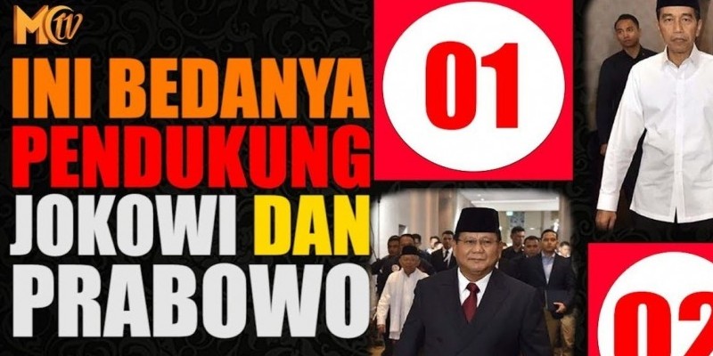 INI BEDANYA PENDUKUNG JOKOWI DAN PRABOWO