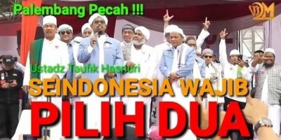 Ustadz Taufik Hasnuri SEINDONESIA WAJIB PILIH DUA