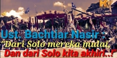 UBN : 'Dari Solo mereka mulai, dan dari Solo kita akhiri'