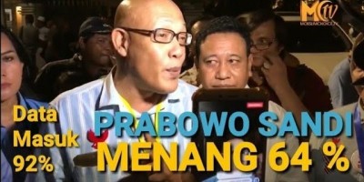 PRABOWO MENANG 64Persen