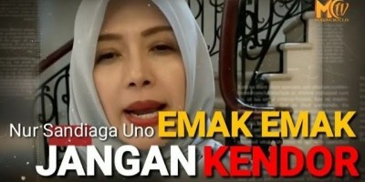 ISTRI SANDIAGA MINTA EMAK EMAK JANGAN KENDOR