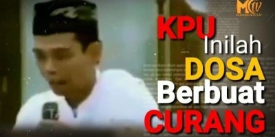 KPU Inilah Dosa Kalau Curang