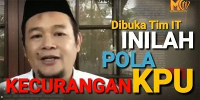 INILAH POLA KECURANGAN KPU