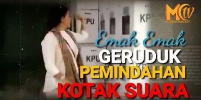 EMAK EMAK GERUDUK GUDANG KOTAK SUARA