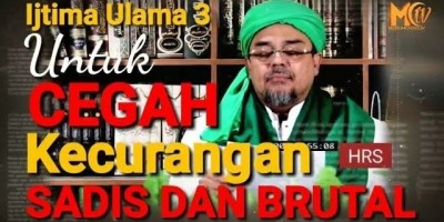 HRS : KECURANGAN PEMILU SADIS DAN BRUTAL