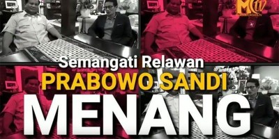 SEMANGATI RELAWAN PRABOWO SANDI MENANG