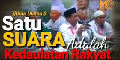 SATU SUARA ITU KEDAULATAN RAKYAT