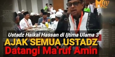 Ustadz Akan Geruduk Ma'ruf Amin