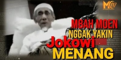 Mbah Moen Nggak Yakin Jokowi Menang