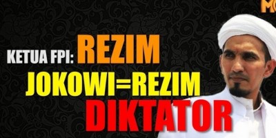 KETUA FPI: REZIM JOKOWI=REZIM DIKTATOR