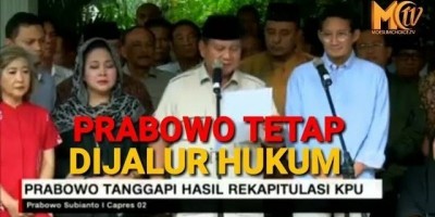 Prabowo: Hak Rakyat Dirampas