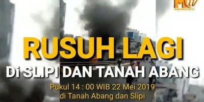 Rusuh Lagi Slipi Dan Pertamburan