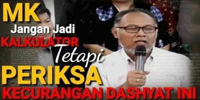 Tim Kuasa Prabowo Sandi : MK Jangan Jadi Kalkulator