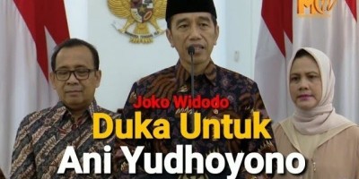 Jokowi : Duka Untuk Ani Yudhoyono