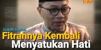 Zulhas : Menyatukan Hati Di Idul Fitri