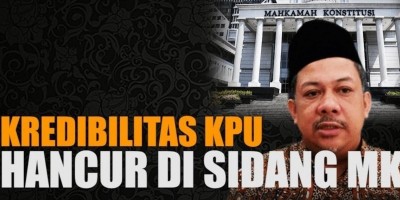 KREDIBILITAS KPU HANCUR DI SIDANG MK