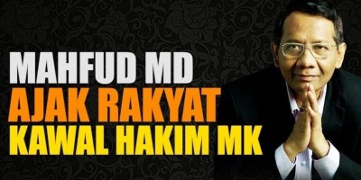 Mahfud Md Ajak Rakyat Kawal Hakim MK