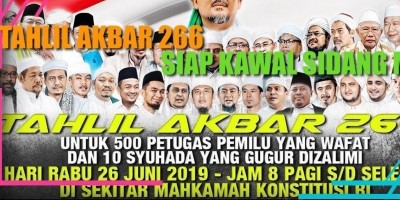 TAHLIL AKBAR 266 SIAP KAWAL SIDANG MK