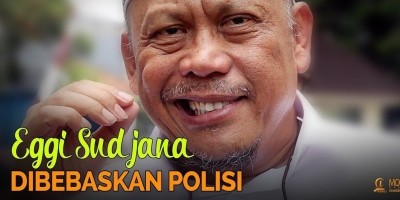 EGGI SUDJANA DIBEBASKAN POLISI