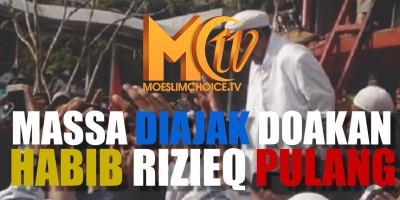 MASSA DIAJAK DOAKAN HABIB RIZIEQ PULANG