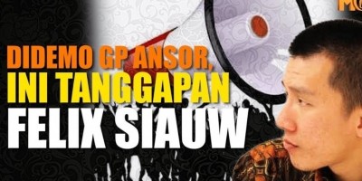 DIDEMO GP ANSOR, INI TANGGAPAN FELIX SIAUW