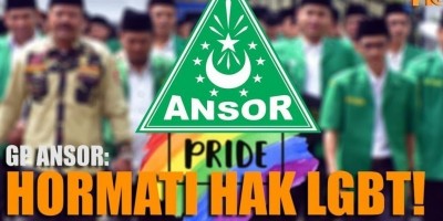 GP ANSOR: HORMATI HAK LGBT!