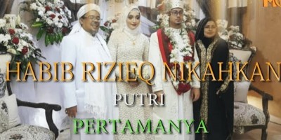 HABIB RIZIEQ NIKAHKAN PUTRI PERTAMANYA