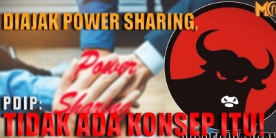 DIAJAK POWER SHARING, PDIP: TIDAK ADA KONSEP ITU!