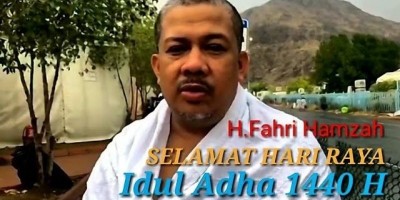 Fahri Hamzah : Selamat Hari Raya Idul Adha