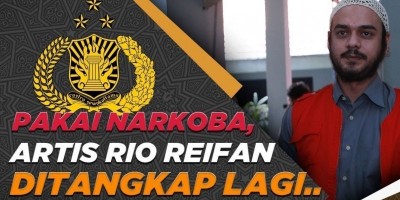 PAKAI NARKOBA, ARTIS RIO REIFAN DITANGKAP LAGI