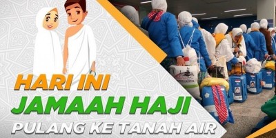 HARI INI JAMAAH HAJI PULANG KE TANAH AIR